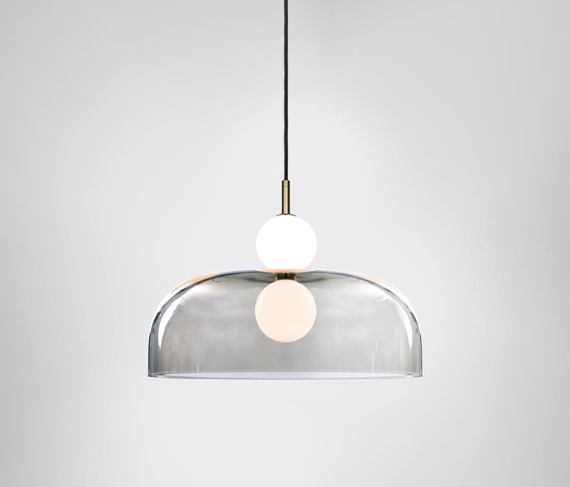 Celelia zeitgenössische minimalistische Pendelleuchte aus Glas