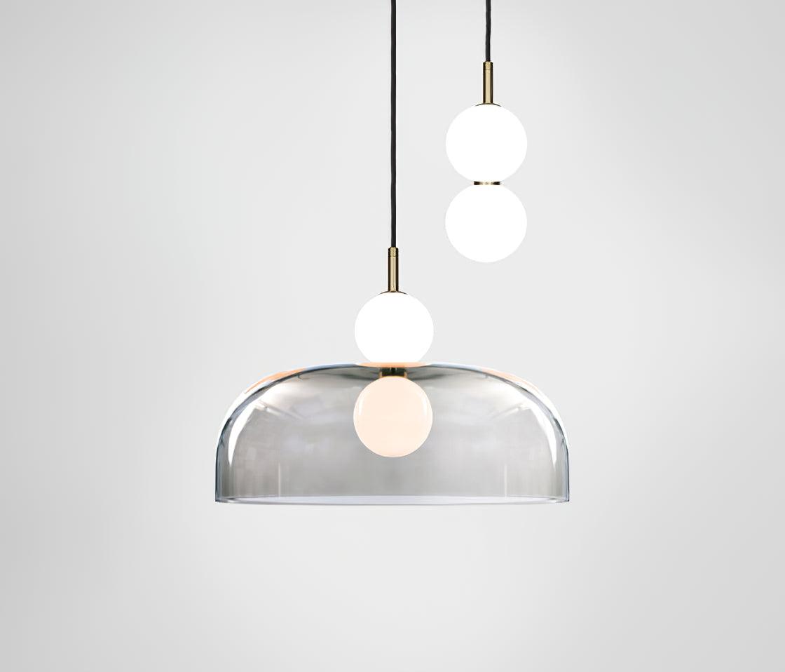 Celelia zeitgenössische minimalistische Pendelleuchte aus Glas