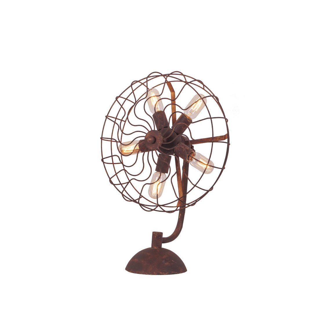 Fantic Tischleuchte Rost Industrial Vintage Wohnzimmer