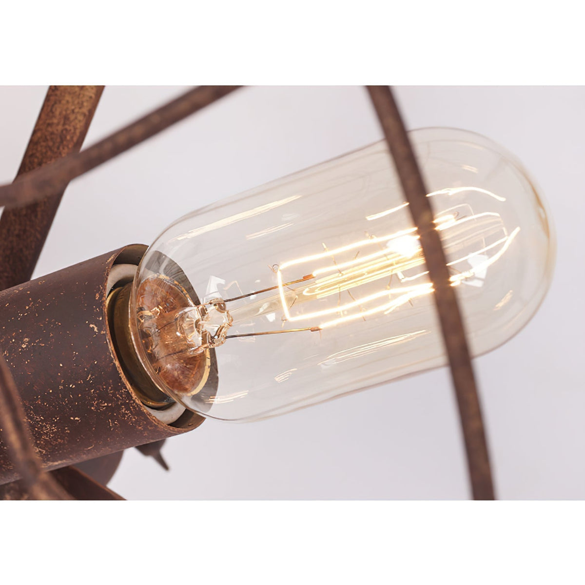 Fantic Tischleuchte Rost Industrial Vintage Wohnzimmer