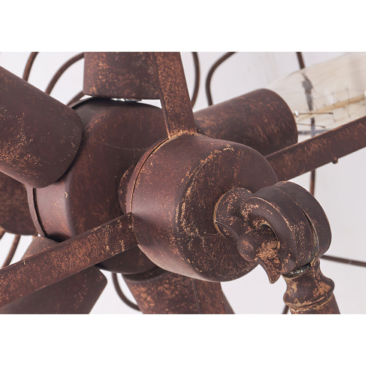 Fantic Tischleuchte Rost Industrial Vintage Wohnzimmer