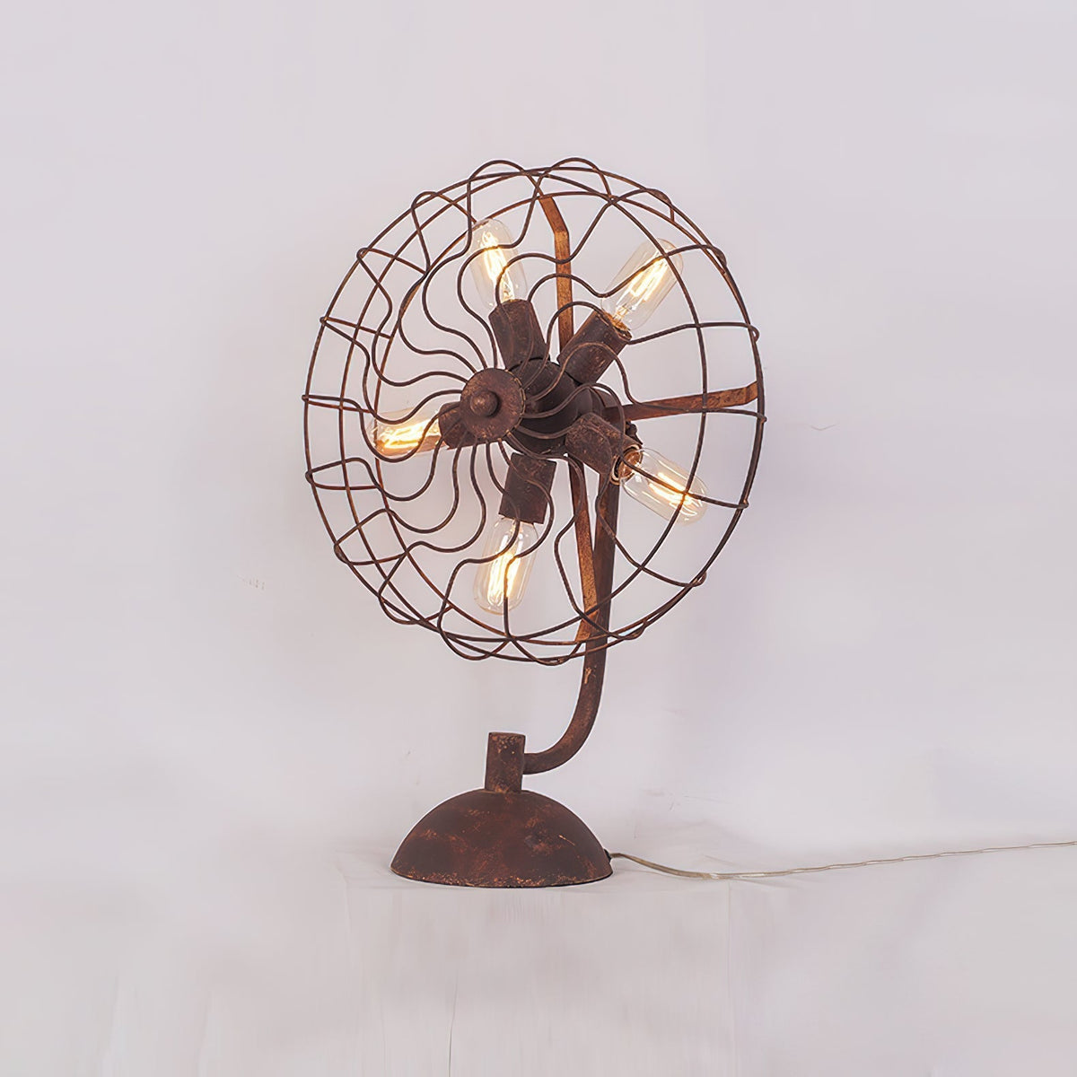 Fantic Tischleuchte Rost Industrial Vintage Wohnzimmer