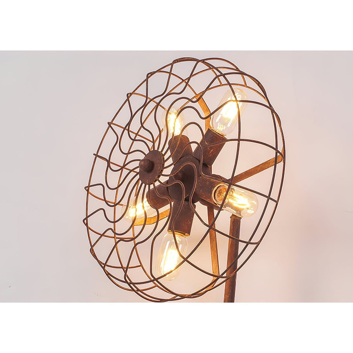 Fantic Tischleuchte Rost Industrial Vintage Wohnzimmer