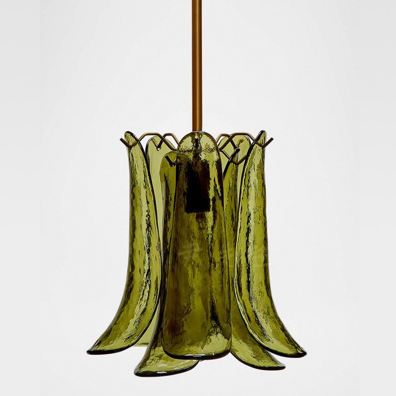 Ottilie Pendelleuchte aus Petal-Glas