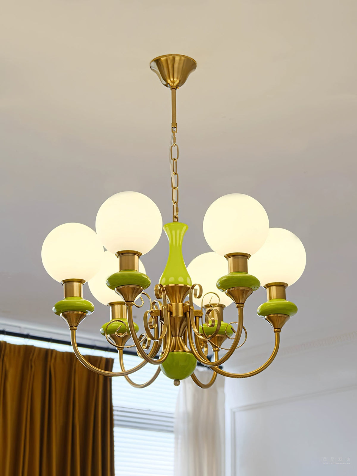Evsolia Kronleuchter aus Glas