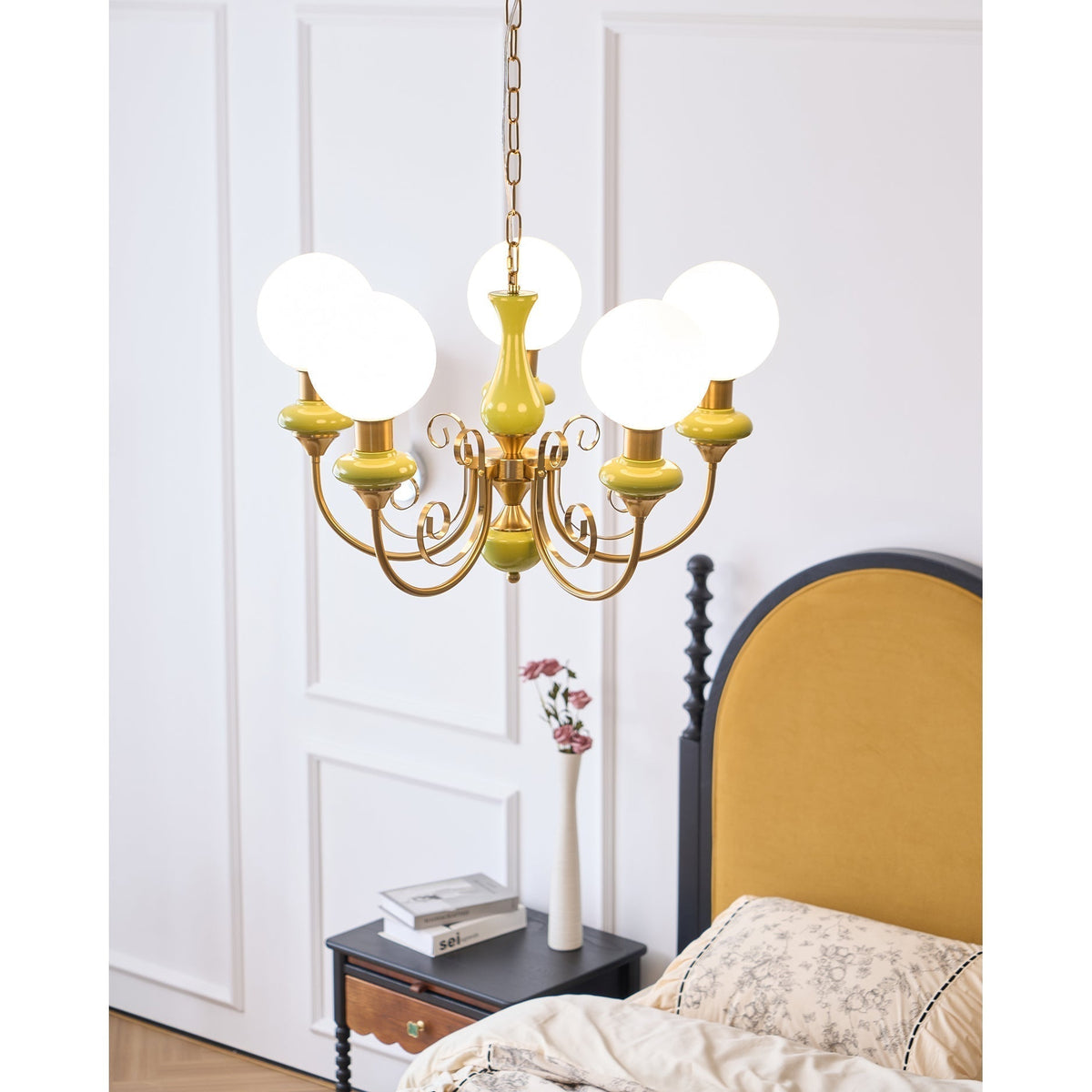 Evsolia Kronleuchter aus Glas