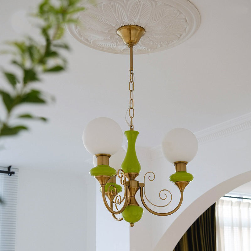 Evsolia Kronleuchter aus Glas