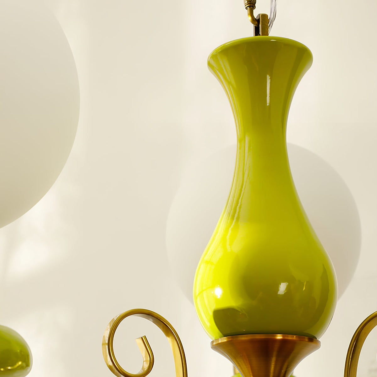Evsolia Kronleuchter aus Glas