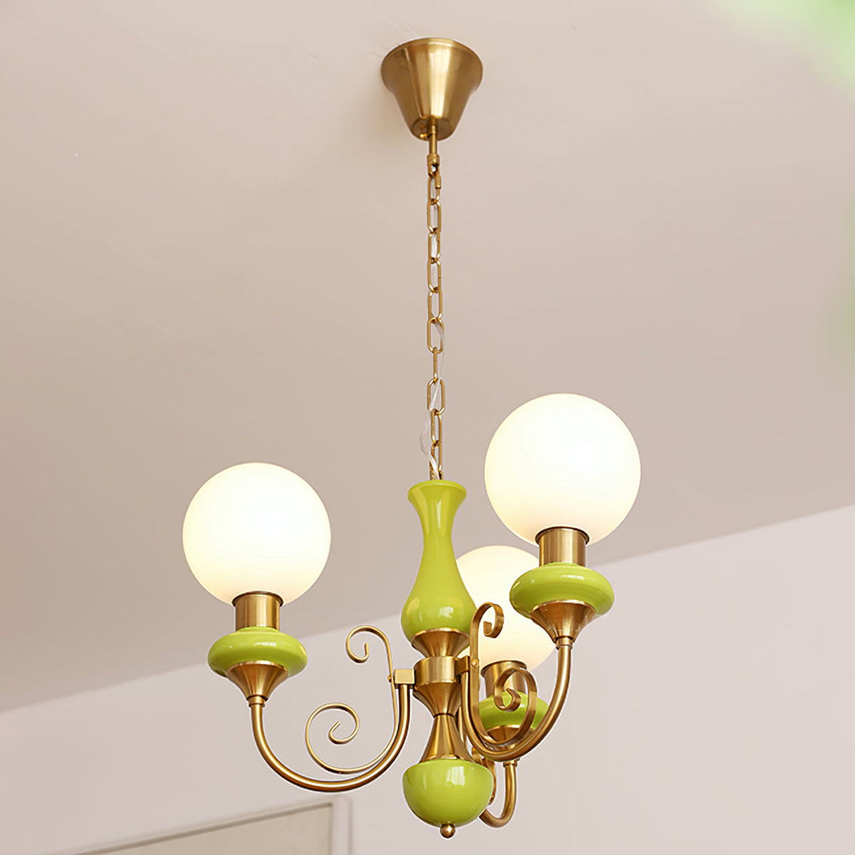 Evsolia Kronleuchter aus Glas