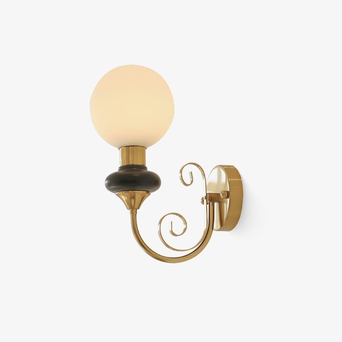 Bela Premium zeitgenössische Kunstglas-Wandleuchte