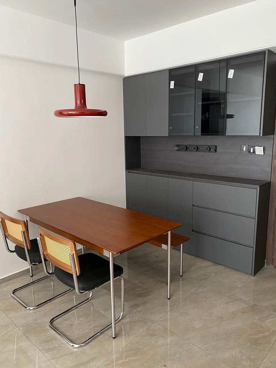 Seloz Pendelleuchte Aluminium Zylinder Scheibe Industrie
