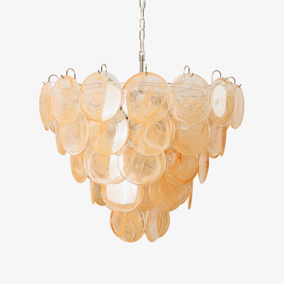 Celisira Kronleuchter Muranoglas-Scheibe Classic