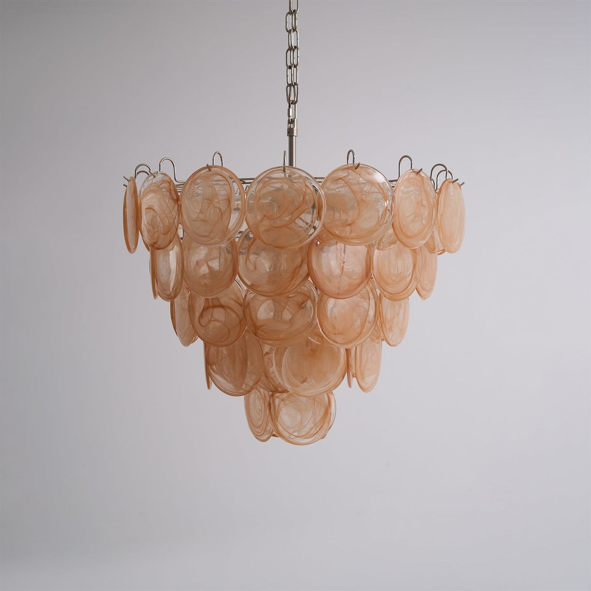Celisira Kronleuchter Muranoglas-Scheibe Classic
