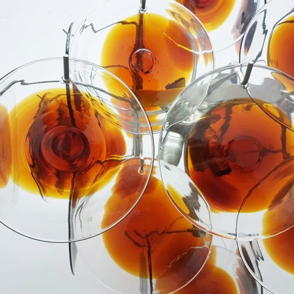 Velarissa Kronleuchter aus Muranoglas im Mid-Century-Stil