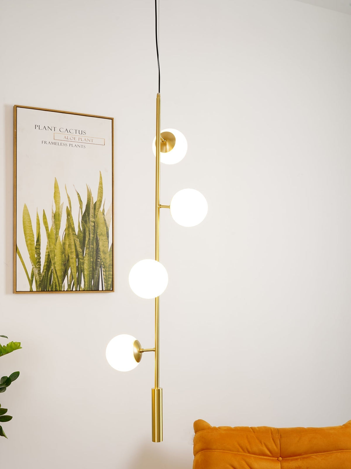 Erevia Messing & Glas Pendelleuchte