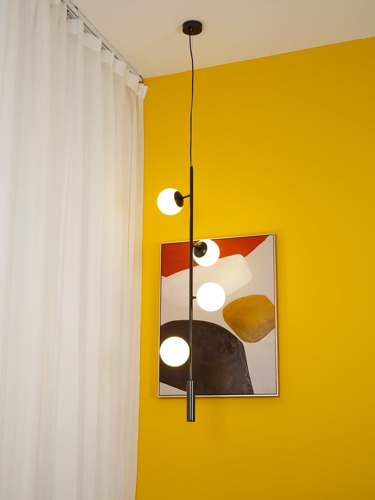 Erevia Messing & Glas Pendelleuchte