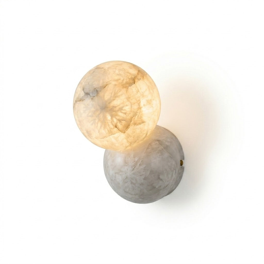 Aveniraya Alabaster-Wandleuchte