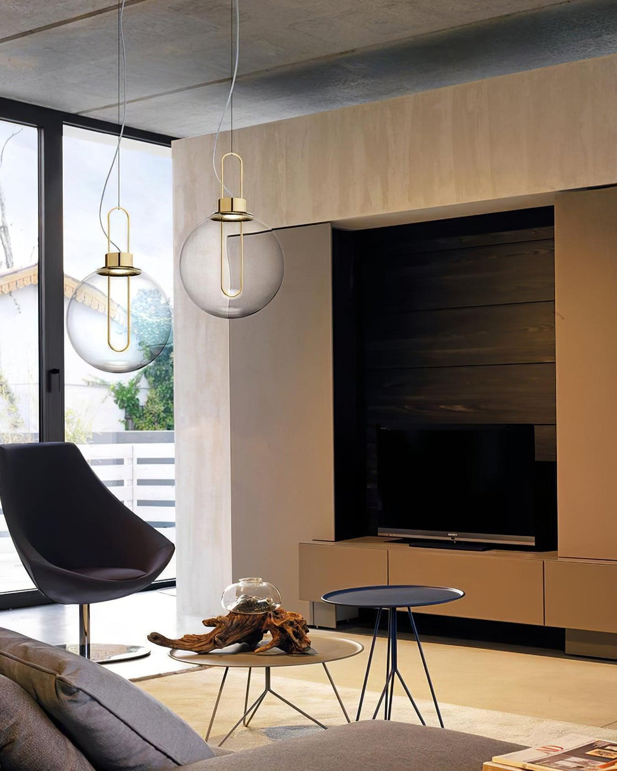 Veloenne Chic Orb Pendelleuchte