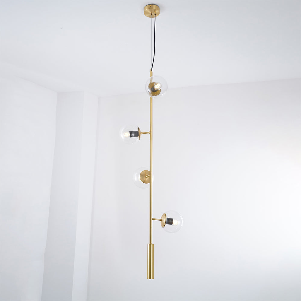 Erevia Messing & Glas Pendelleuchte