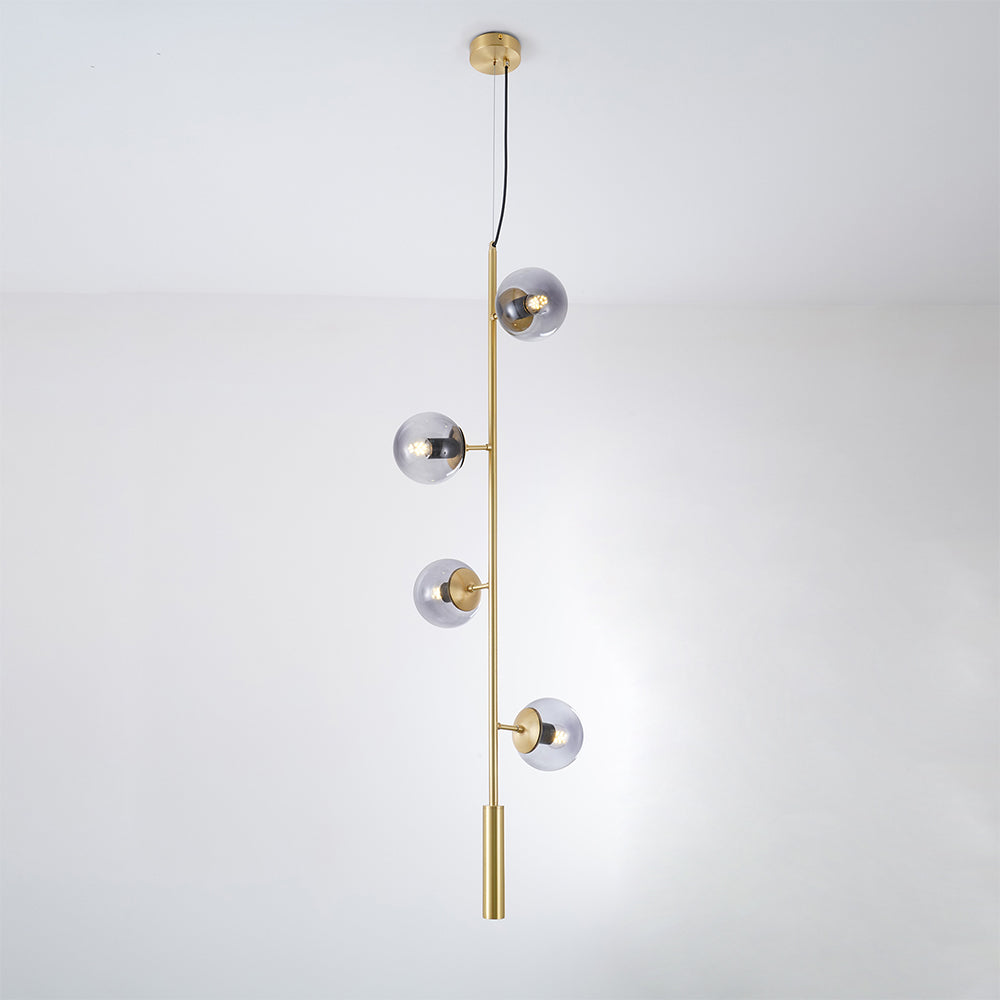 Erevia Messing & Glas Pendelleuchte