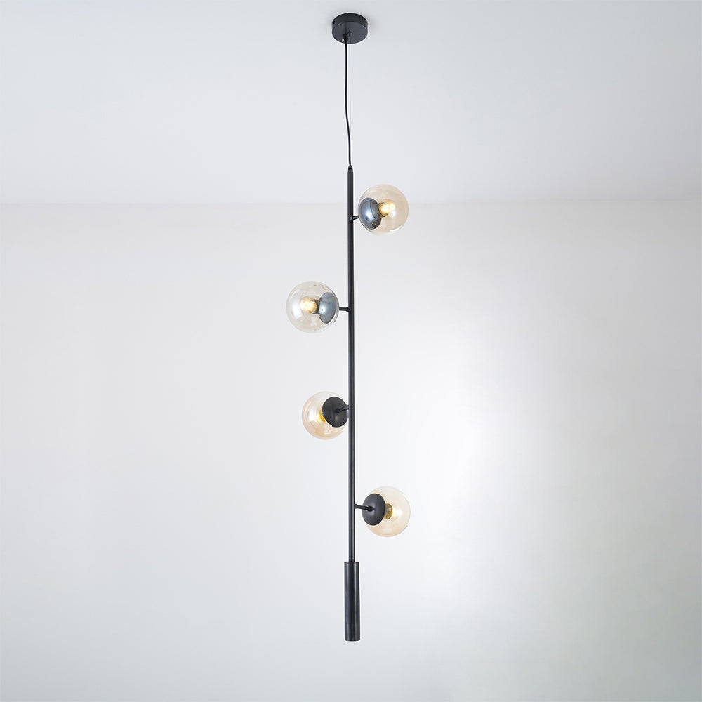 Erevia Messing & Glas Pendelleuchte