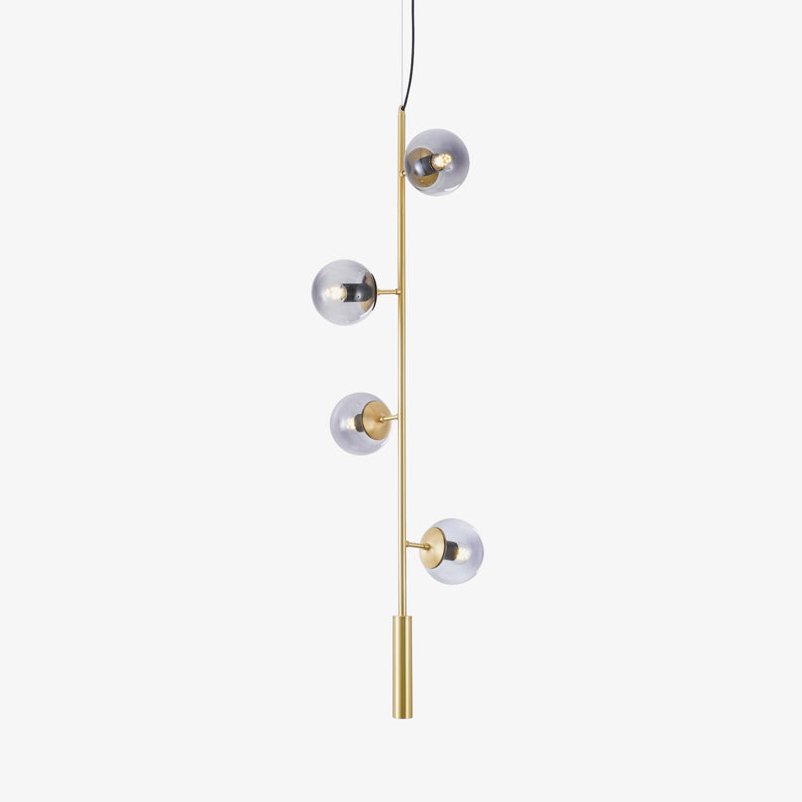 Erevia Messing & Glas Pendelleuchte