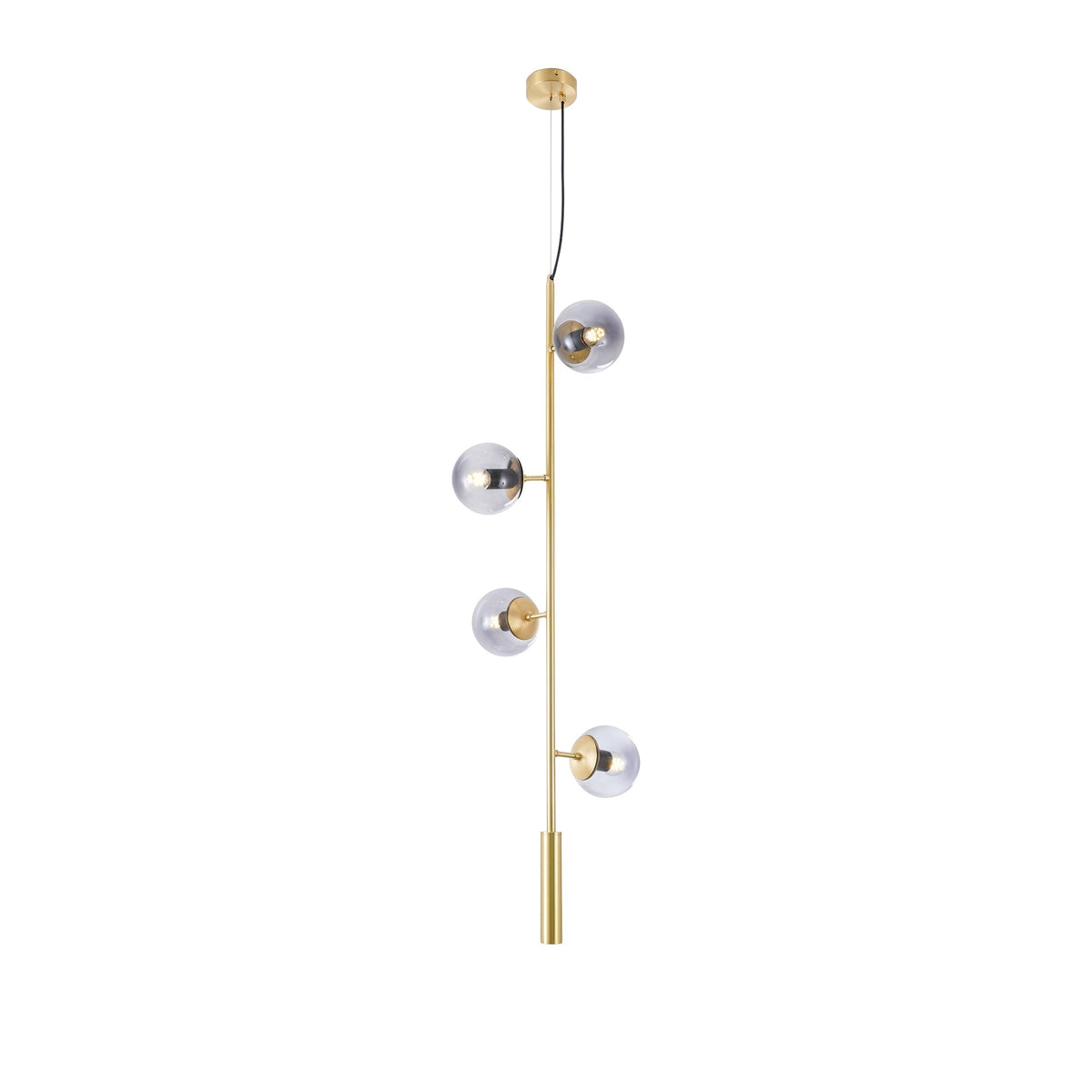 Erevia Messing & Glas Pendelleuchte