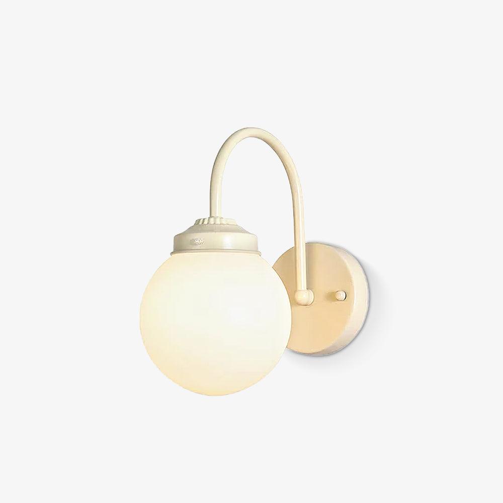 Zomareth Orb Wandleuchte aus Glas