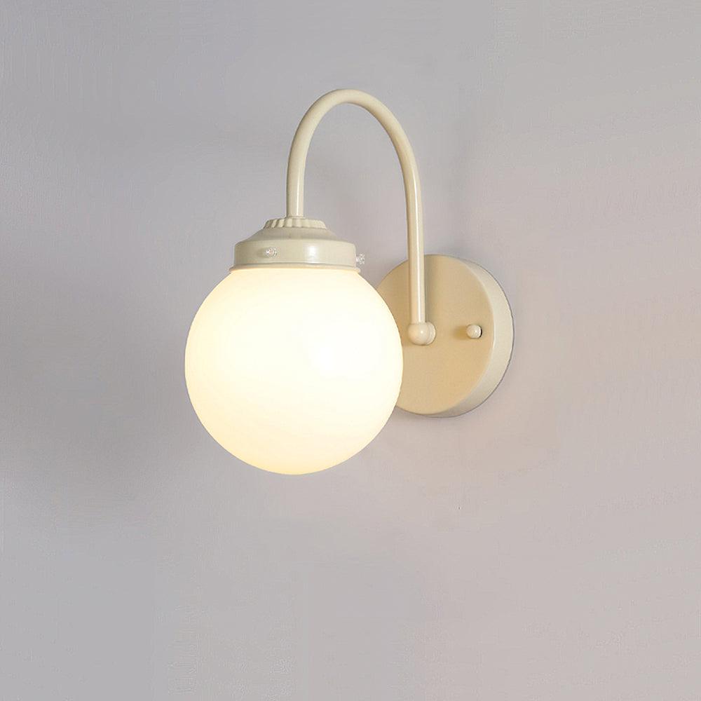 Zomareth Orb Wandleuchte aus Glas