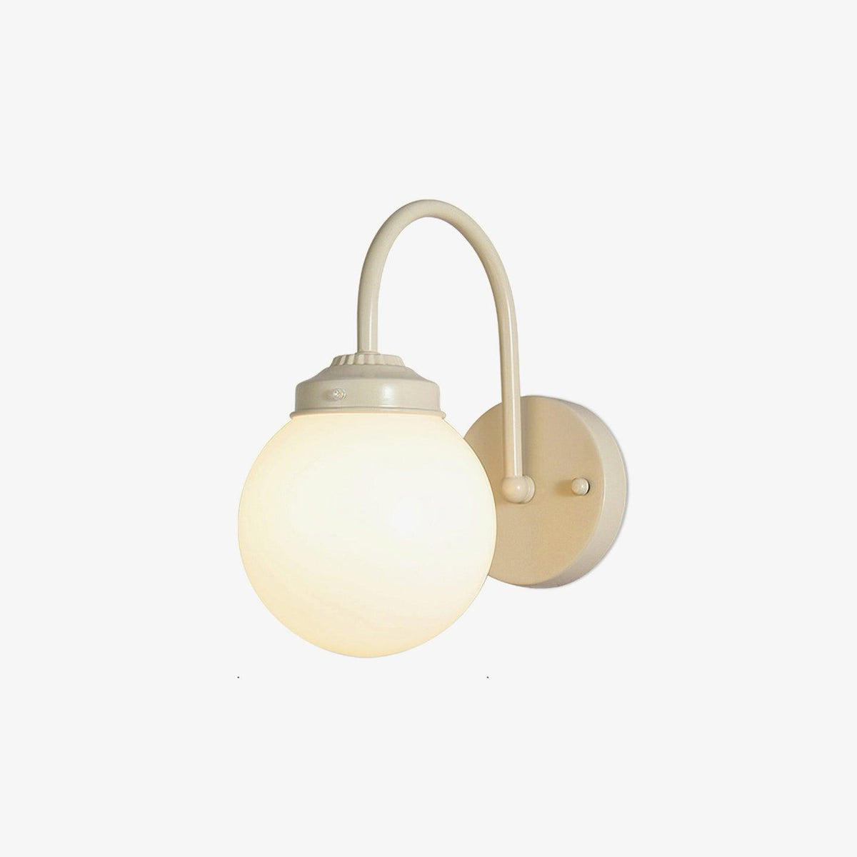 Zomareth Orb Wandleuchte aus Glas
