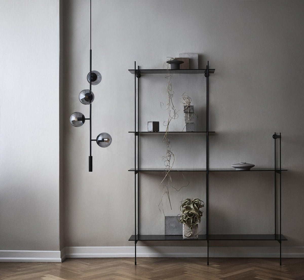 Erevia Messing & Glas Pendelleuchte