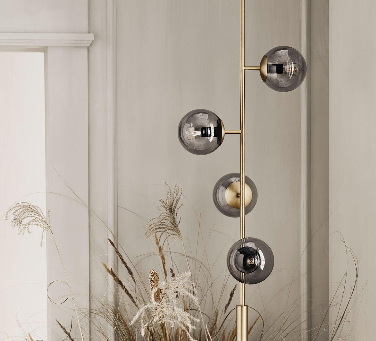 Erevia Messing & Glas Pendelleuchte