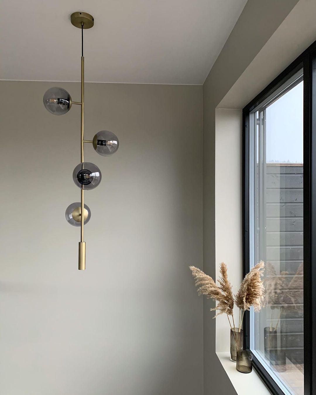 Erevia Messing & Glas Pendelleuchte