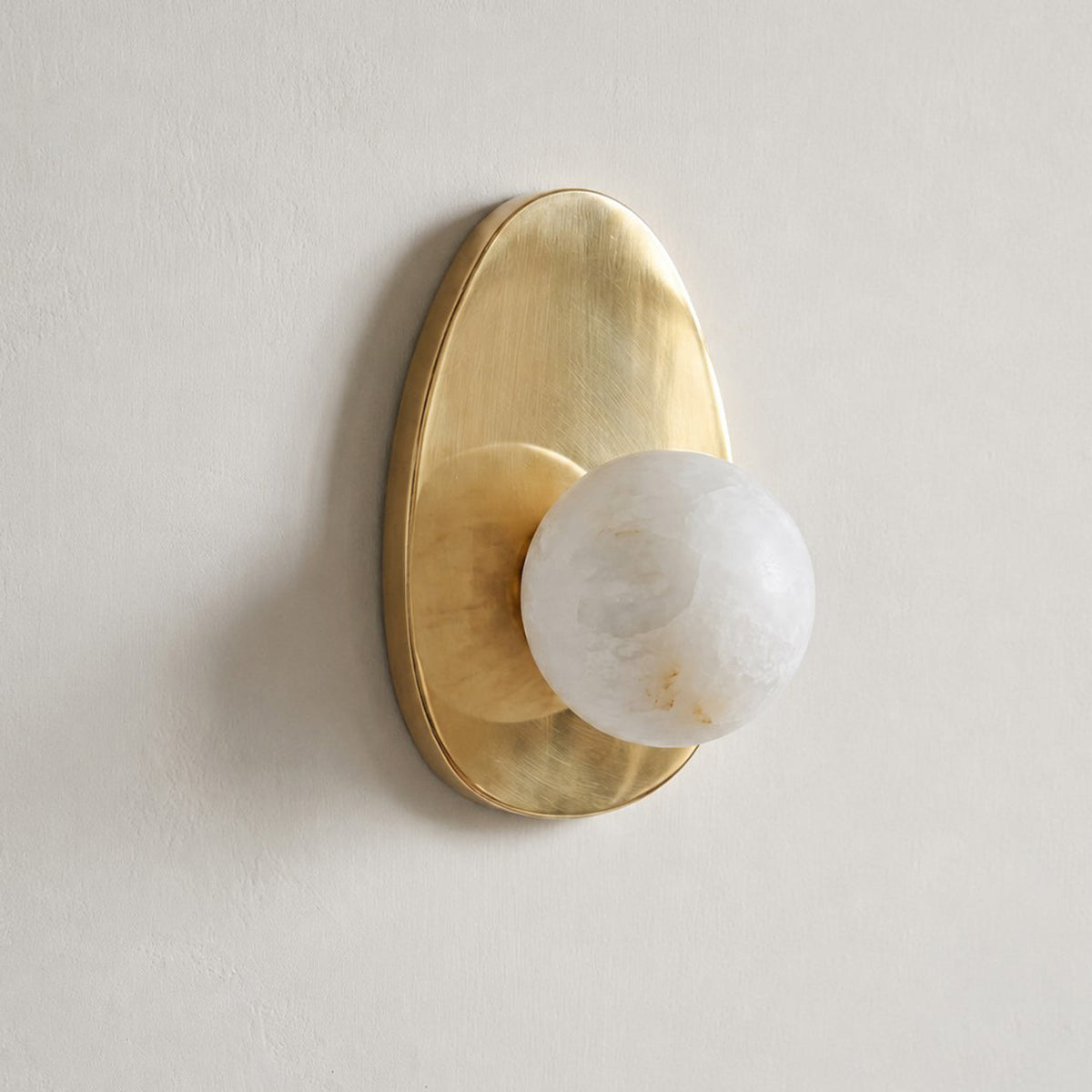 Orlisse Alabaster-Wandleuchte