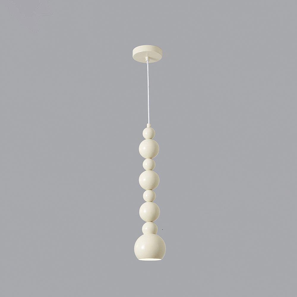 Slenao Beige Kunst-Pendelleuchte