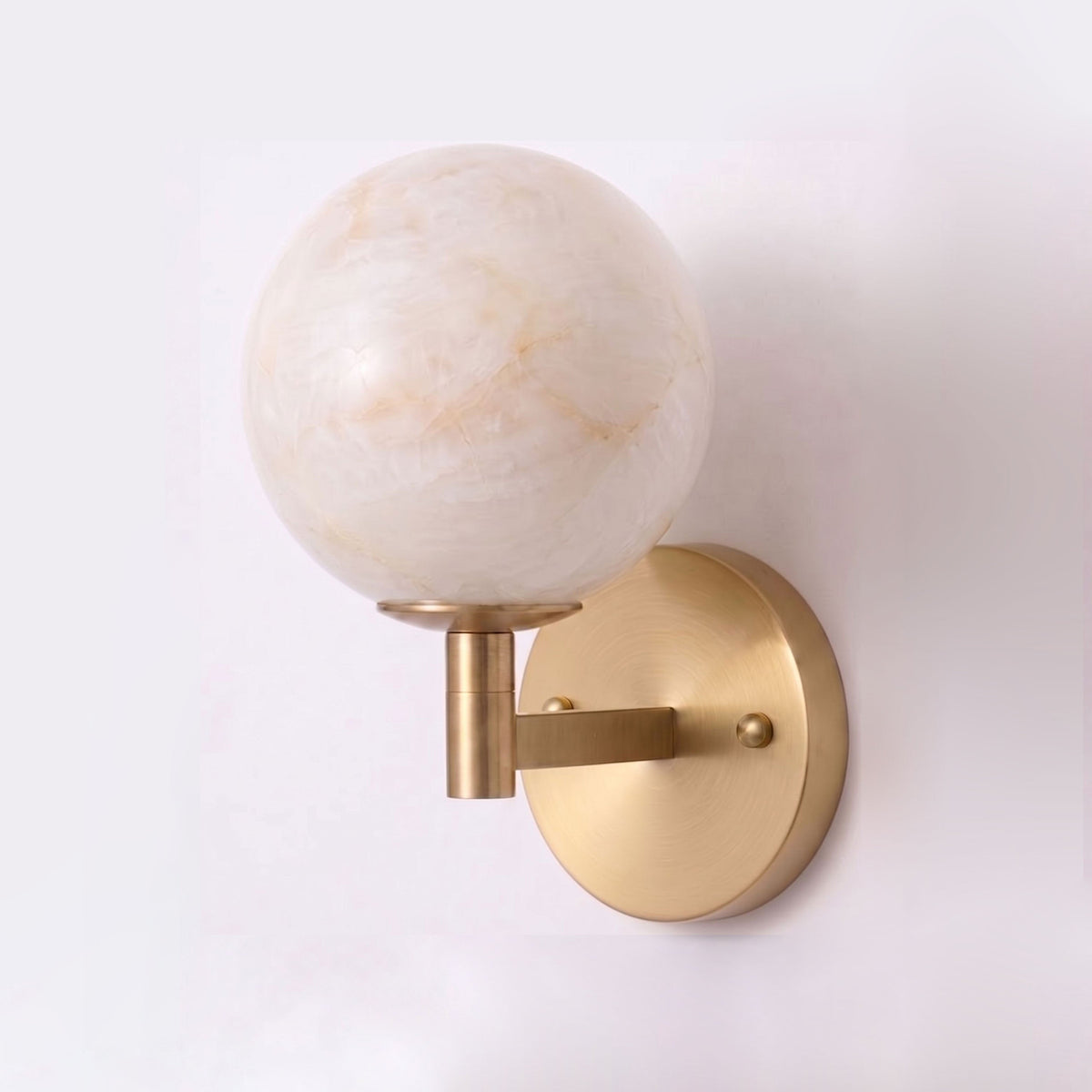 Ravelmere Alabaster Wandleuchte