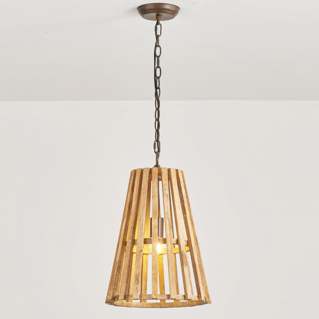 Avsolel Pendelleuchte aus Holz