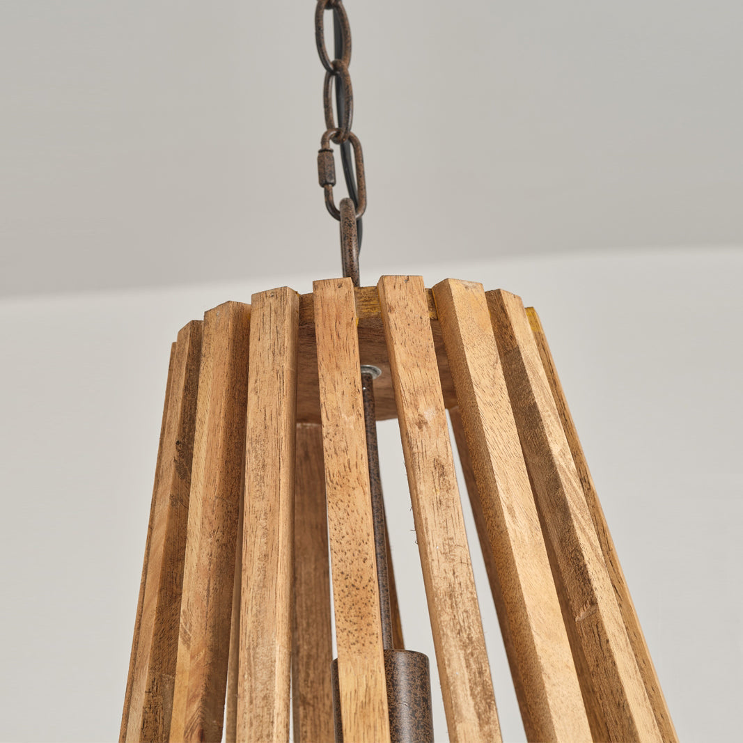 Avsolel Pendelleuchte aus Holz