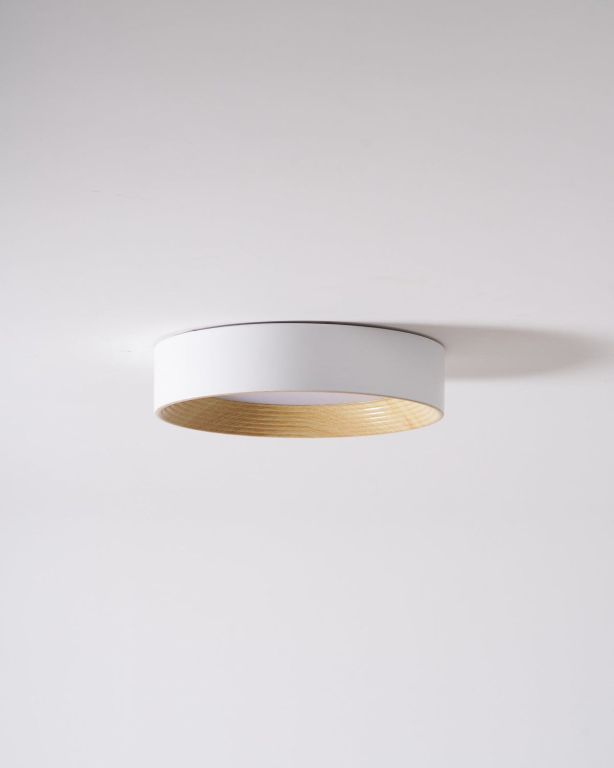 Elvirelle Deckenleuchte Holzring Minimalistisch einstellbar