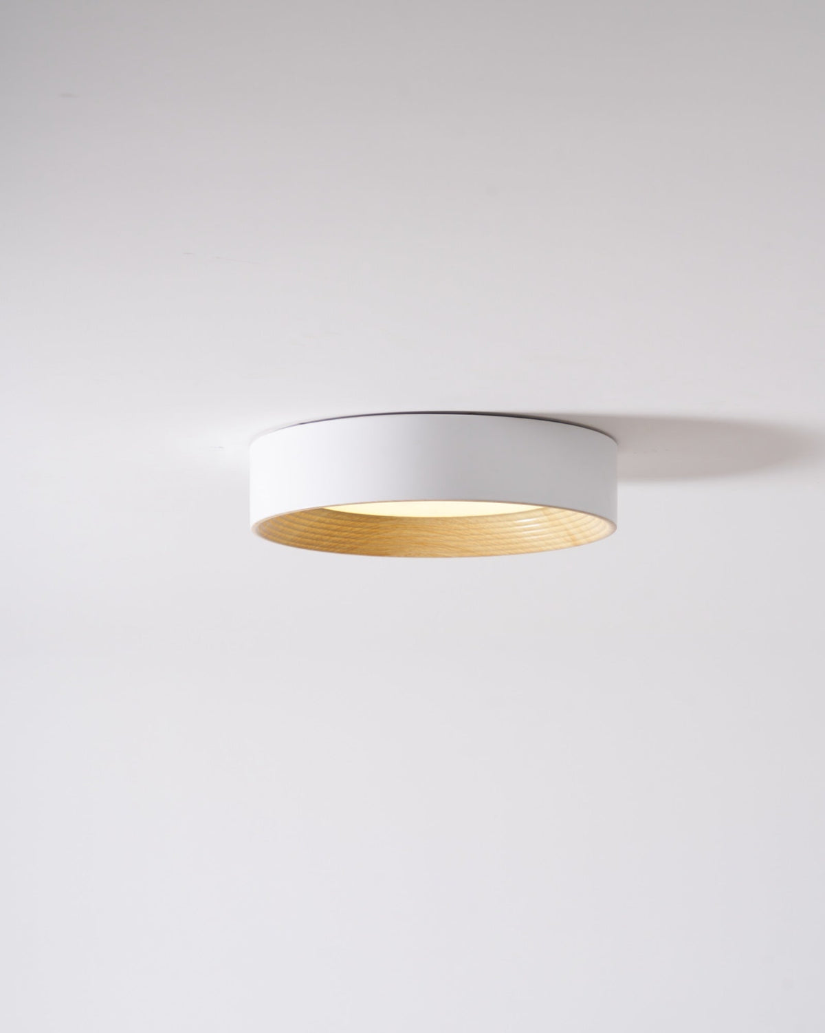 Elvirelle Deckenleuchte Holzring Minimalistisch einstellbar