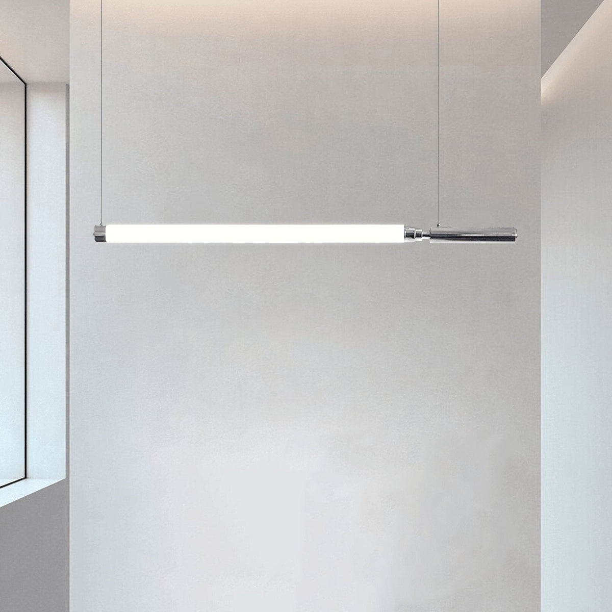 Ollaeos zeitgenössische minimalistische Pendelleuchte aus Glas