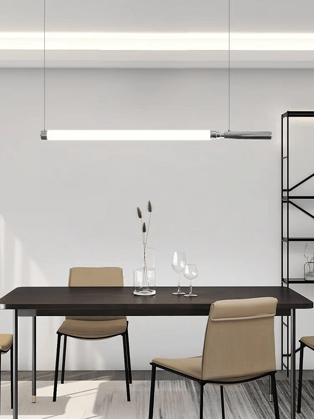 Ollaeos zeitgenössische minimalistische Pendelleuchte aus Glas