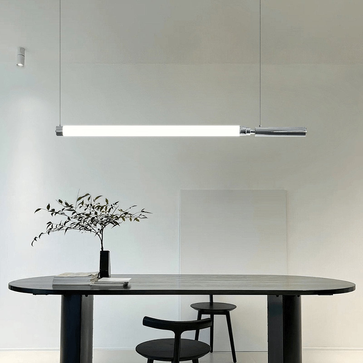 Ollaeos zeitgenössische minimalistische Pendelleuchte aus Glas