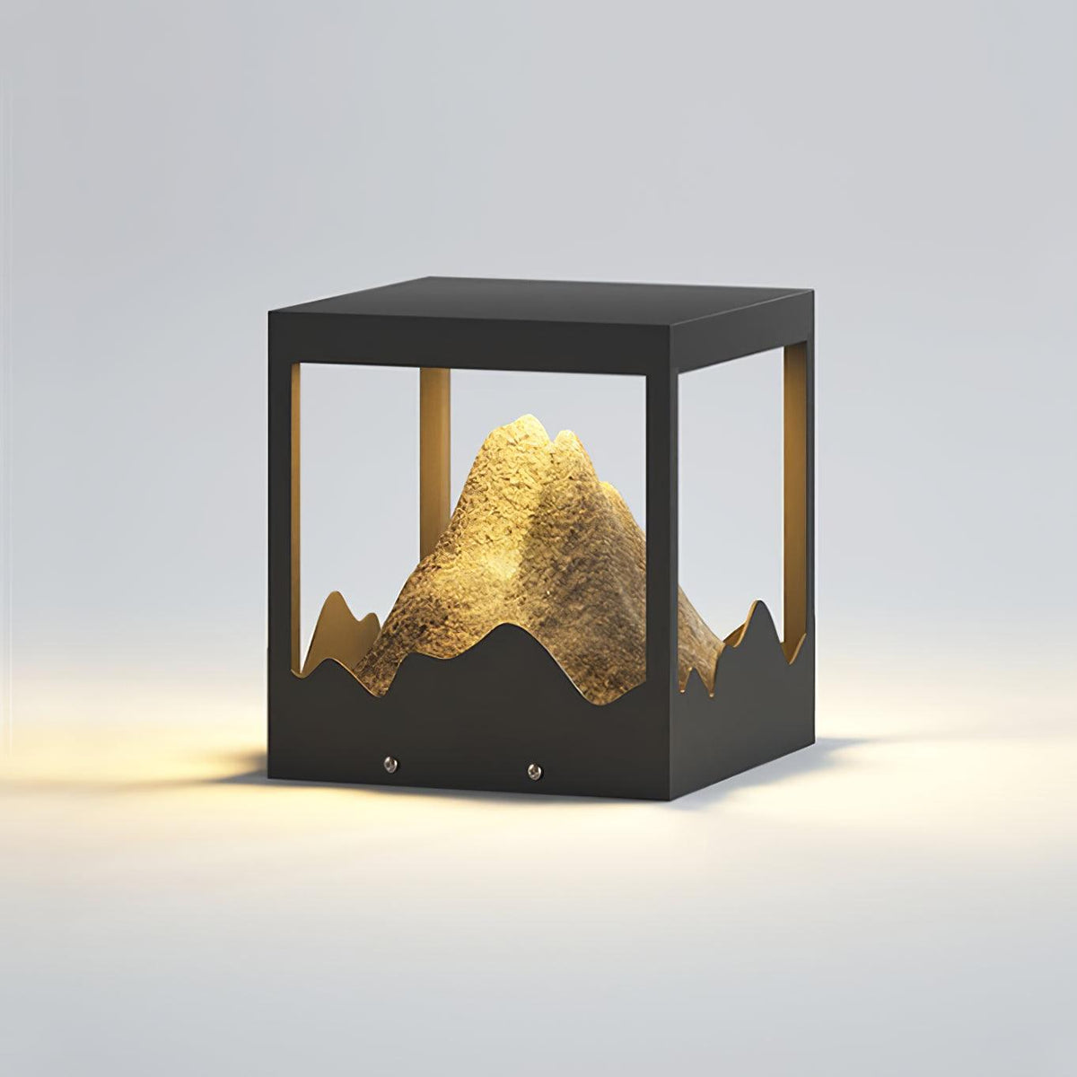 Summit rustikale Kunstharz-Außenleuchte
