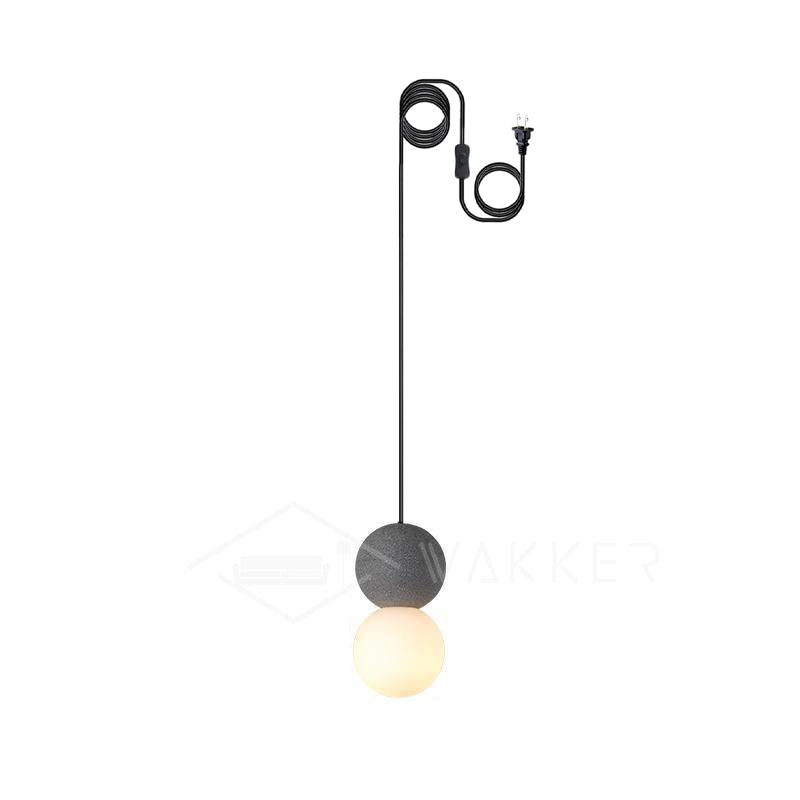Lumorette moderne Pendelleuchte aus Zement