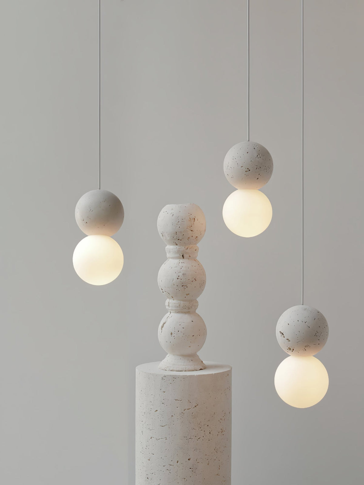 Joss Zement Minimalistische Pendelleuchte