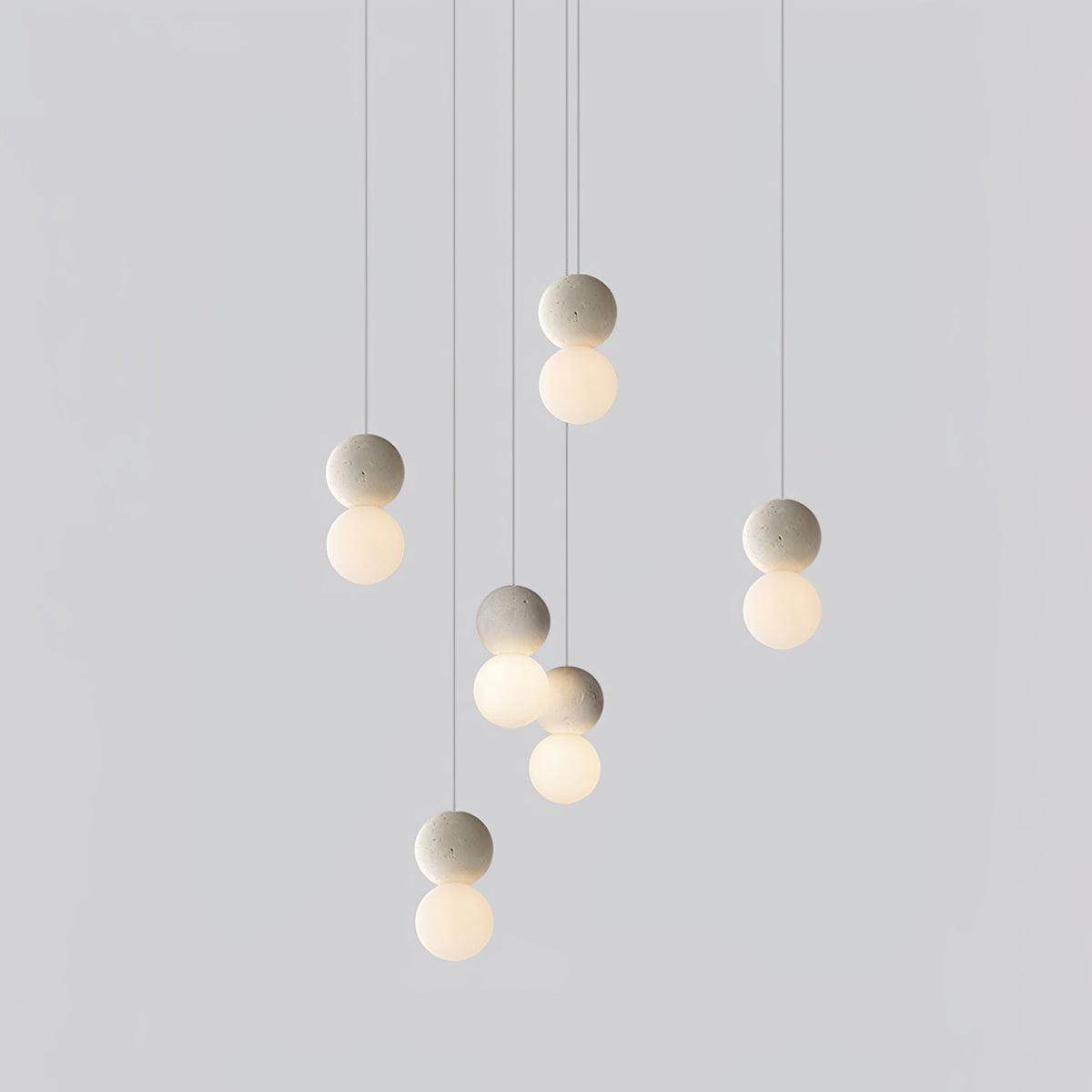 Joss Zement Minimalistische Pendelleuchte