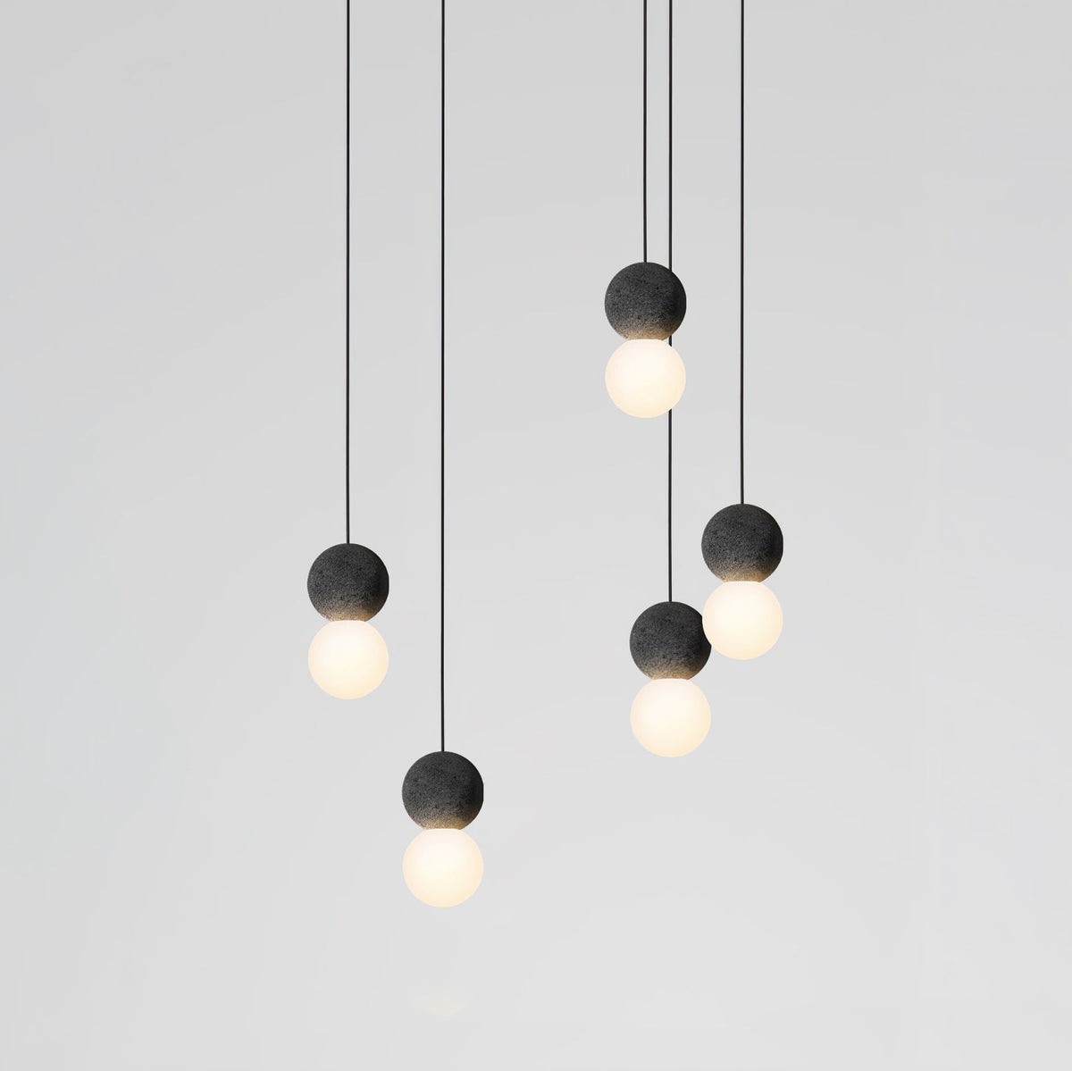 Joss Zement Minimalistische Pendelleuchte