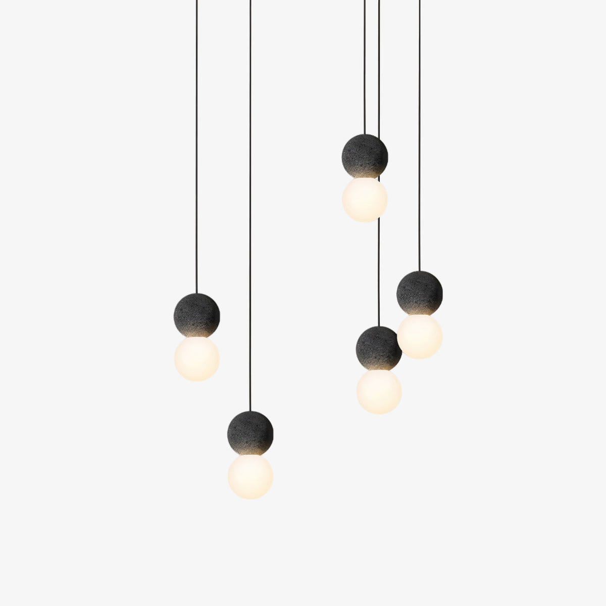 Joss Zement Minimalistische Pendelleuchte