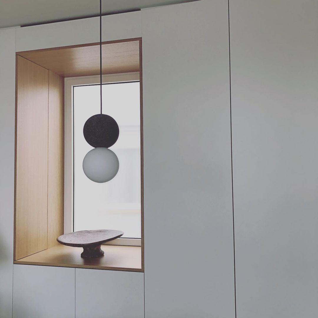 Lumorette moderne Pendelleuchte aus Zement
